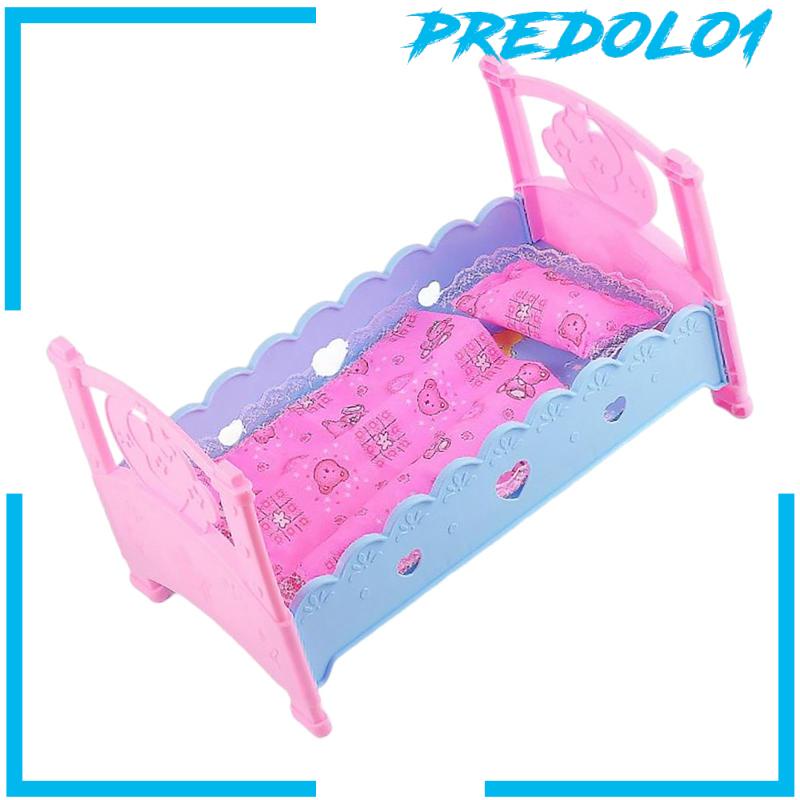 Children Playhouse Toy Bed Children Room Decor Doll Accessories for Baby