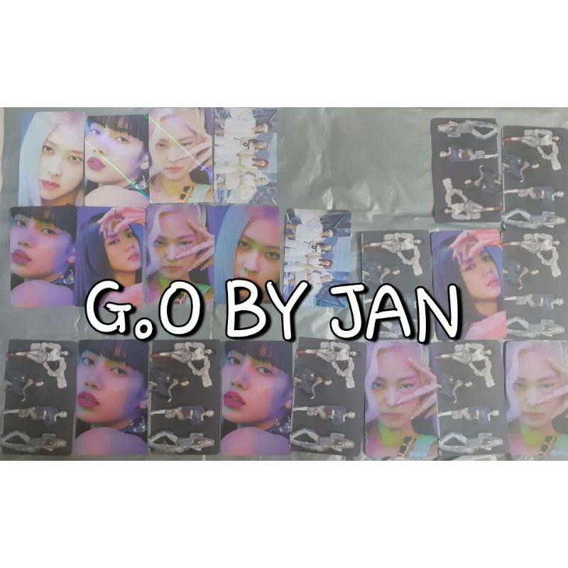 OFFICIAL PHOTOCARD BLACKPINK HYLT BENEFIT INTERASIA, WITHDRAMA, KTOWN4U