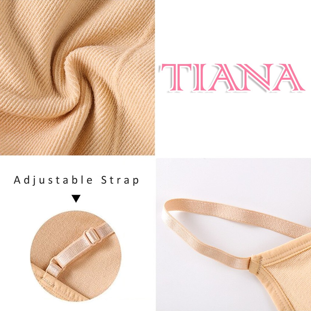 TIANA | Bra Seamless PUSH UP Model One-Piece / ADJUSTABLE STRAP / art TN MS 646