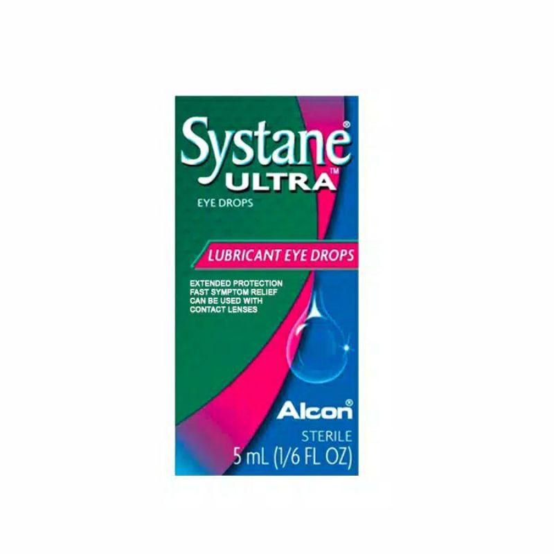 Tetes mata Systane Ultra 5 ml by Alcon / obat tetes mata softlens / eye drops