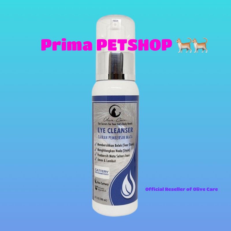 Olive Care eye cleanser pembersih mata kucing