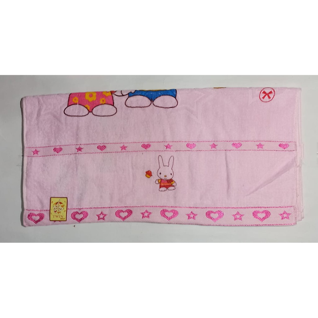 Twin Gold - 1 Pcs Handuk bayi, Perlengkapan mandi bayi 60 X 120 CM ( 3 Warna )