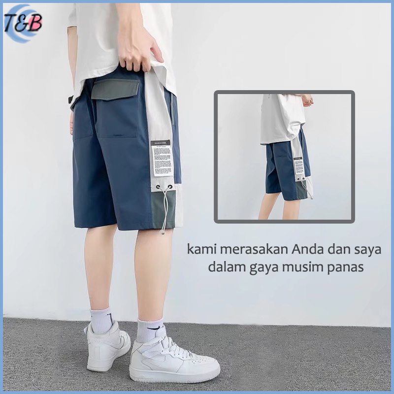 celana pendek cargo jumbo/chinos reguler fit/celana cargo longgar pria/celana kasual pria/celana cargo korea