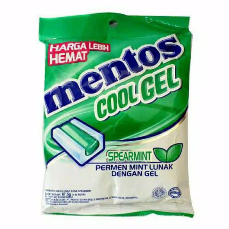 Mentos Cool Gel Spearmint 87 5 gr