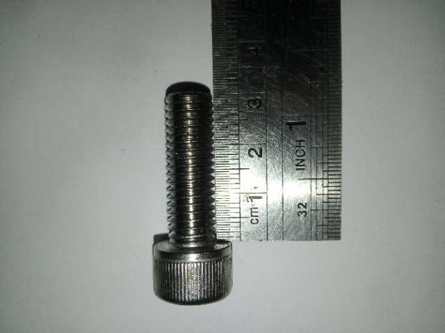 Baut L M10 x 30 (3cm) stainless 304 THE A2-70