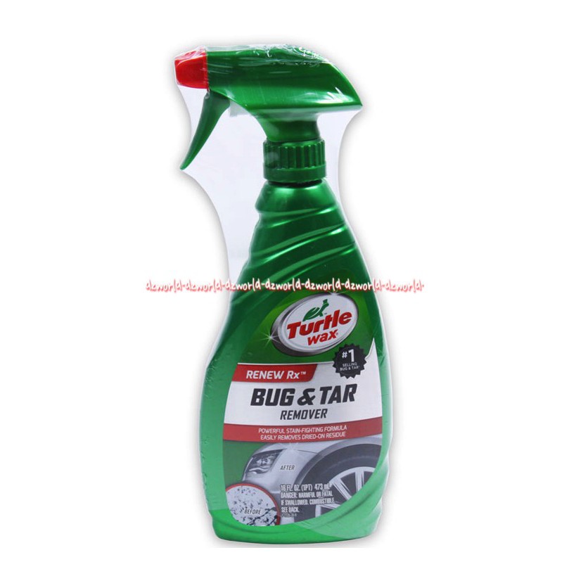 Turtle Wax Bug &amp; Tar Remover 473ml Membersihkan Kotoran Serangga