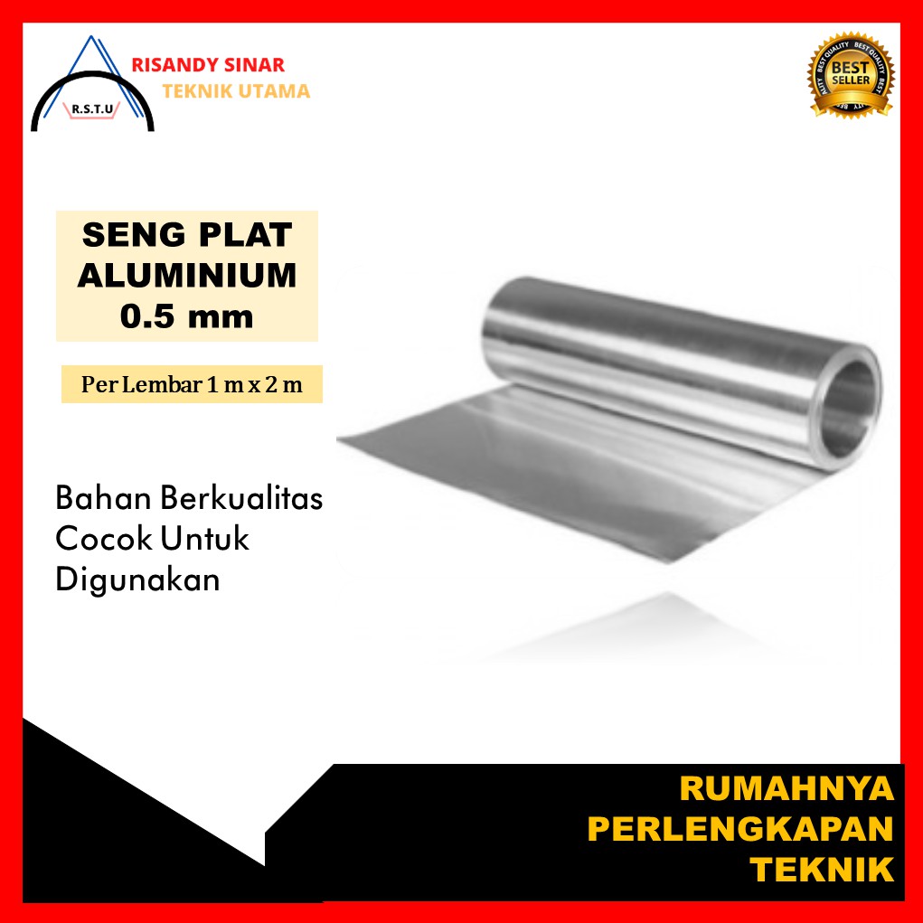 seng plat aluminium 0.5 mm | seng plat murah | seng plat