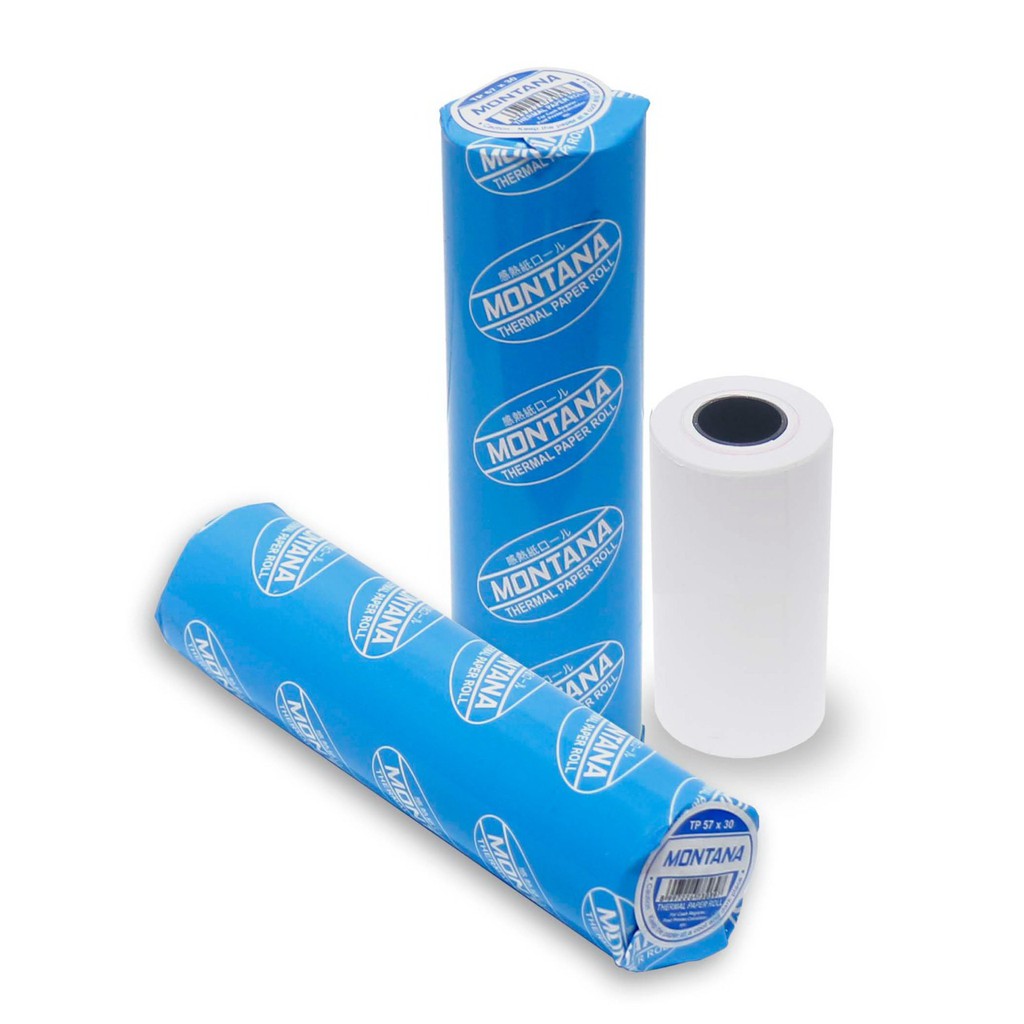 

MONTANA Thermal Paper 57 x 30 mm Roll Kertas Struk Kasir TP57X30
