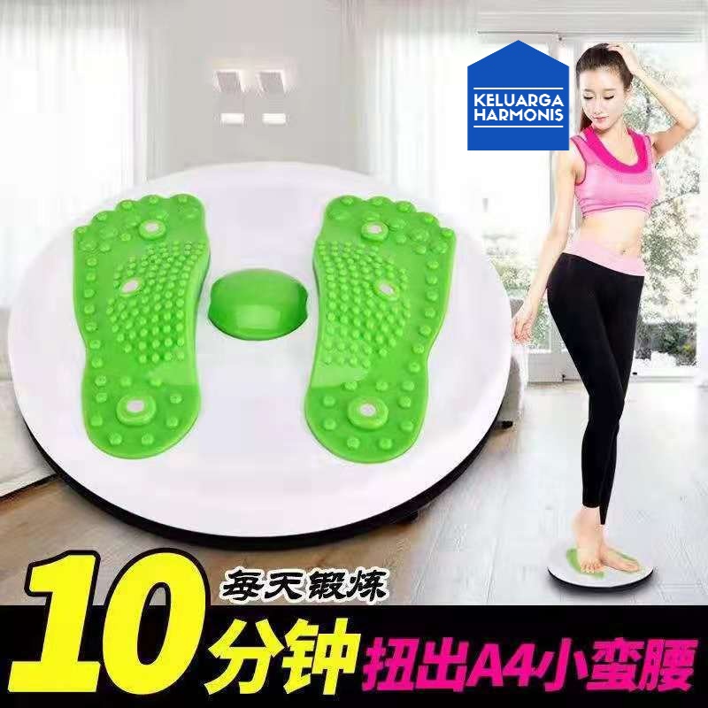 Magnetic Trimmer Figure Trimmer Jogging Body Plate Waist Twisting Alat Fitness Pelangsing Perut