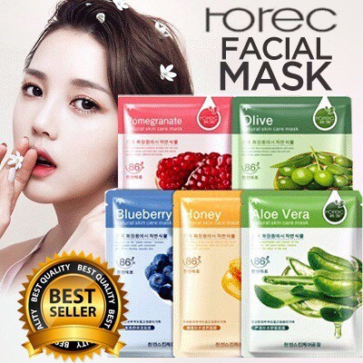 [JAKARTA] ROREC NATURAL SKIN CARE MASK - ORI MASKER WAJAH