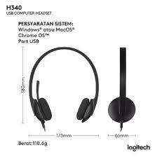 Logitech Headset H340 Original USB Adaptor