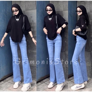 CELANA CUTBRAY WANITA PANJANG MERAL NYAMAN DI PAKE  LEMBUT DAN ADEM