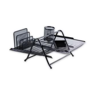 

] Odi Set Organizer Alat Tulis Kantor besi tray kotak pensil