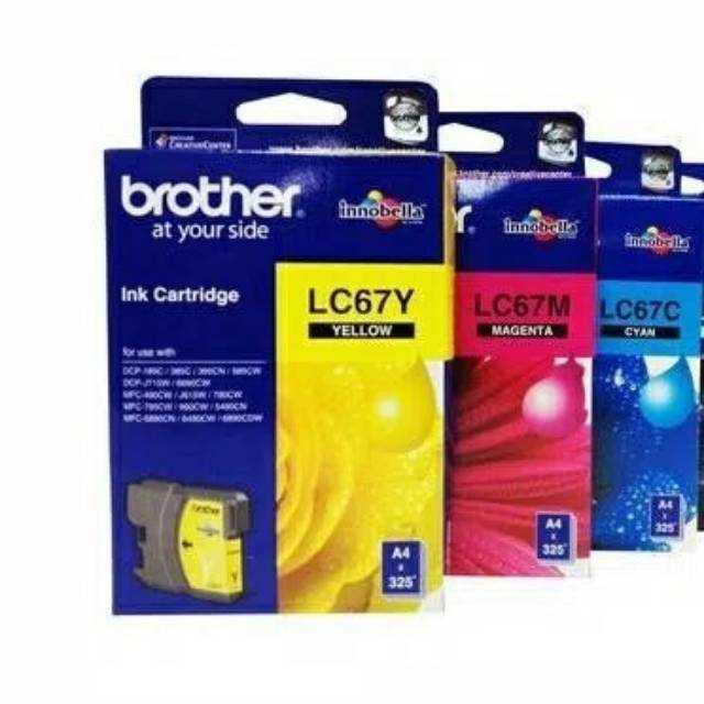 

Tinta brother lc 67 color original