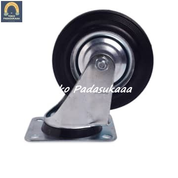 ORI KRISBOW Roda Caster Troli Karet Swivel 5 Cm