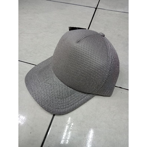 COD Topi DM Jala Polos / Topi Full Jaring Double Mess Polos / topi double mesh / topi militer / topi Satpam DM polos