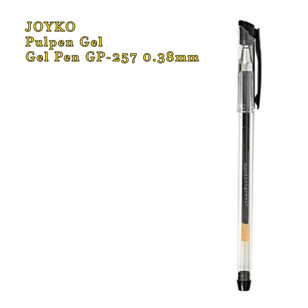 Ballpen Joyko * Joyko * Pulpen gel * Point gel * GP- 257 * 0.38 mm