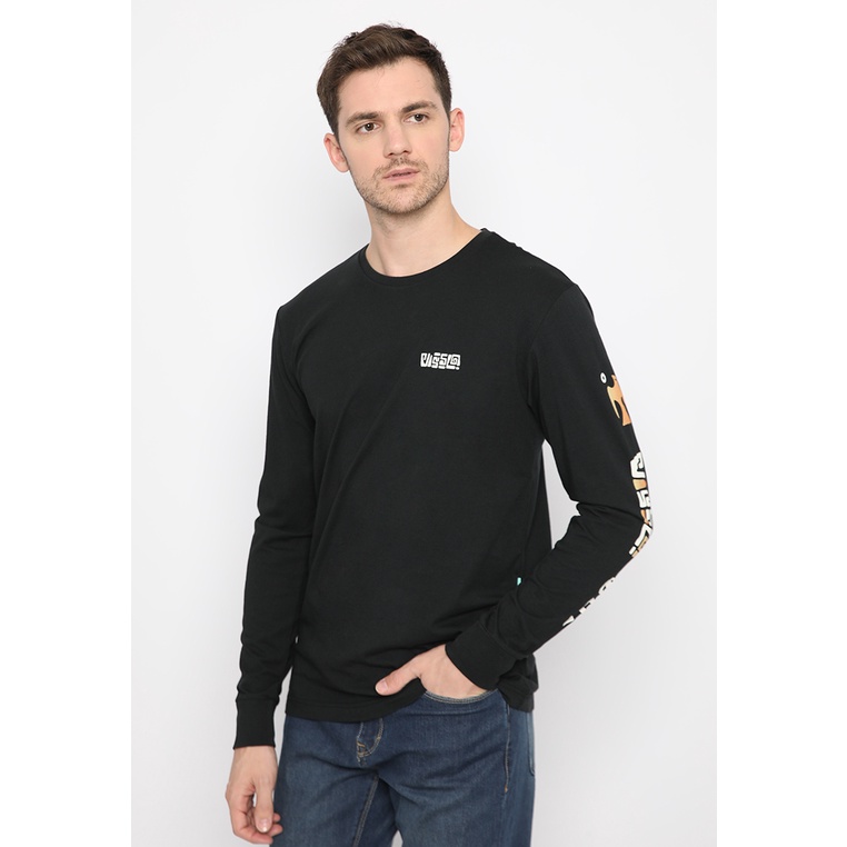 VISSLA-YEAH YOU LS TEE-KAOS PRIA LENGAN PANJANG/ATASAN PRIA