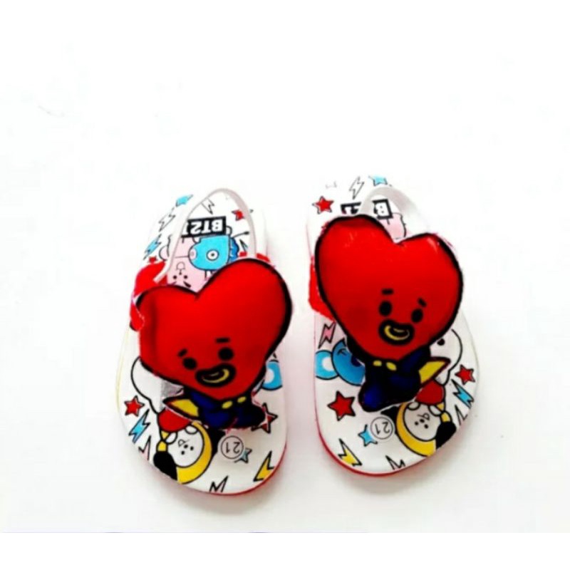 Arkn-SandaL Anak Baby Boneka BTs21 Terbaru