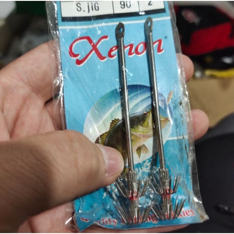 kail cumi kawat tebal isi 2 batang besar