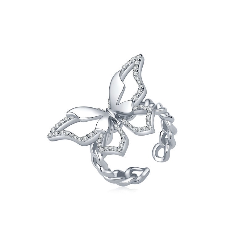 Advanced Design Sense Fairy Butterfly Chain Ring