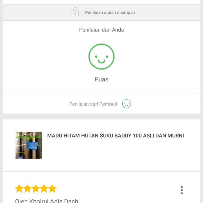

MADU HITAM HUTAN SUKU BADUY 100 ASLI DAN MURNI