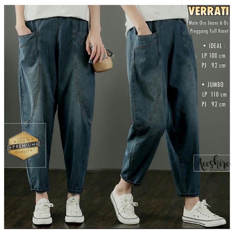 CELANA WANITA CLANA KEKINIAN KOREA BAGGY JEANS REMAJA TERBARU ALLSIZE FIT TO XL