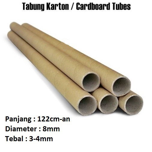 Dus Tabung Karton Packing Tebal 120cm-an