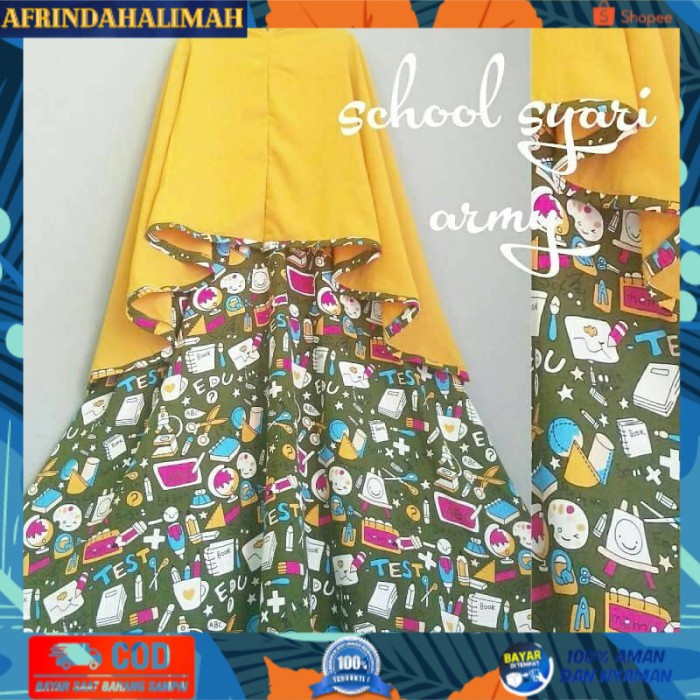 

{TERBARU} SCHOOL SYARI SET