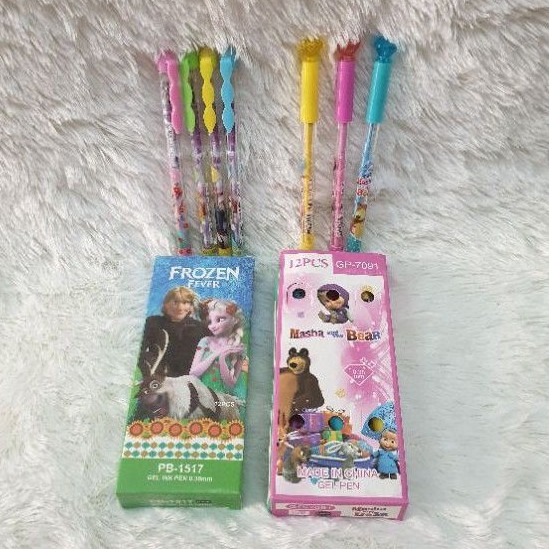 

Ballpen Gel Pulpen gel Frozen/ Pen Gel Marsha/ Pulpen