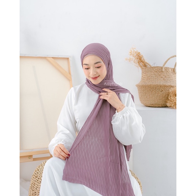 PASHMINA LOLLY PLISKET GELOMBANG