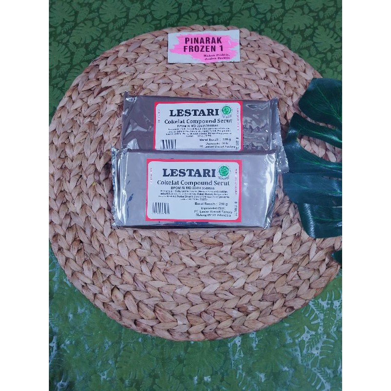 

Lestari Coklat Compund Serut 250gr