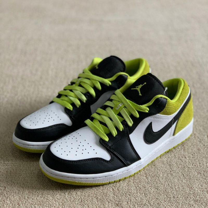 air jordan 1 low se green