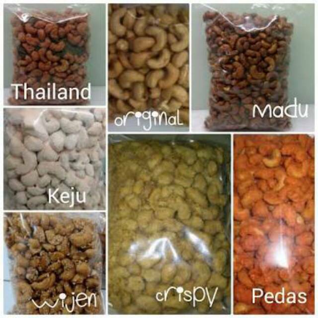 

Kacang Mede Aneka Rasa