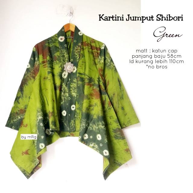 Kartini jumput shibori