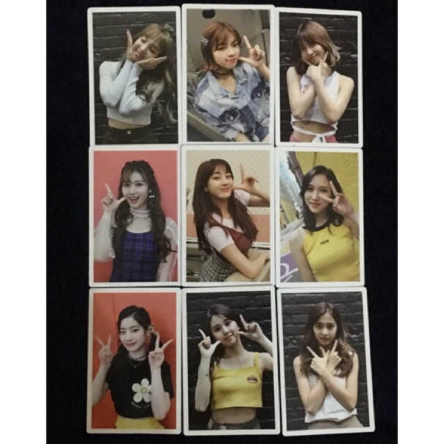 TWICE - TWICETAGRAM MONOGRAPH PHOTOCARDS
