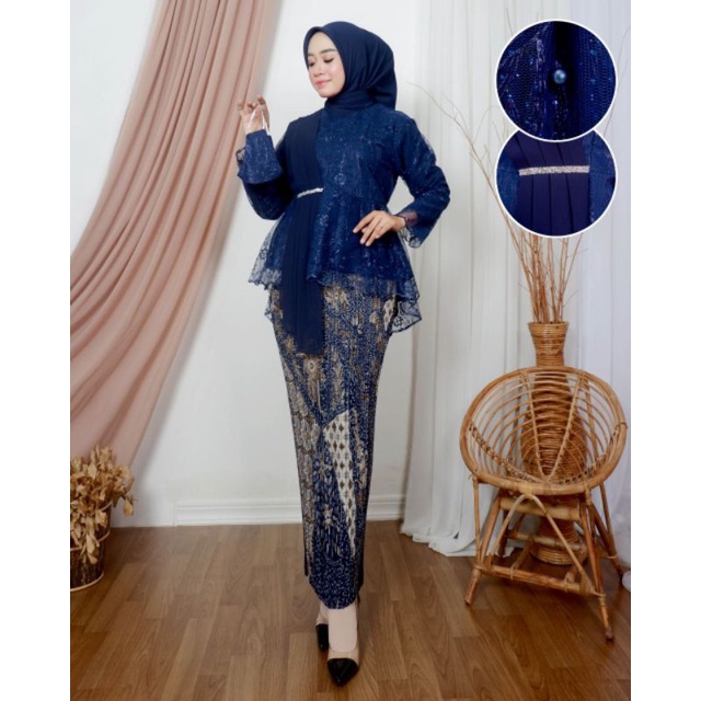 COD - KEBAYA MODERN - KEBAYA WISUDA - KEBAYA PESTA - KEBAYA AKAD - KEBAYA BRUKAT - KEBAYA TILLE - SETELAN KEBAYA - STELAN KEBAYA - KEBAYA - SETELAN AURORA - KEBAYA CANTIK - TERLARIS