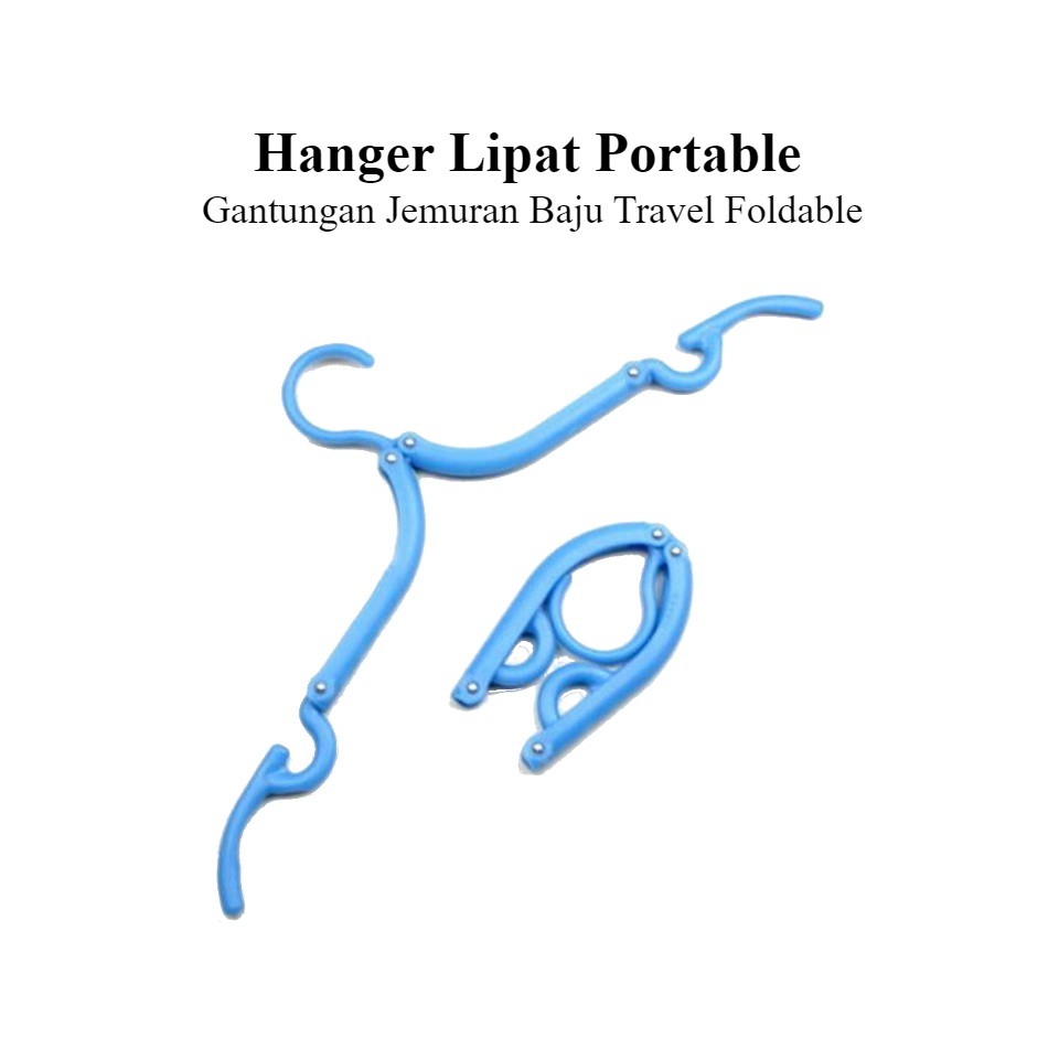 Hanger Lipat / Gantungan lipat / Jemuran baju / hanger portable