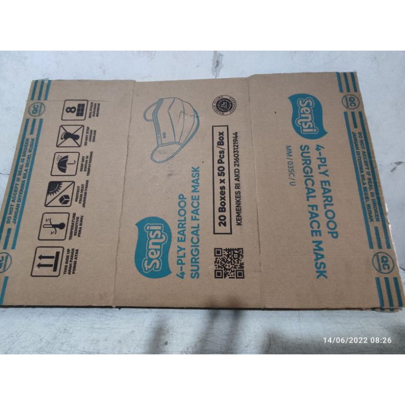 

kartus kosong ext masker tebal 40x40x21