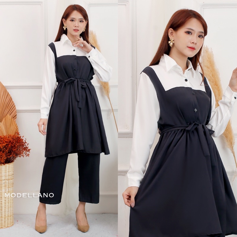 MIA SETCEL JUMBO STELAN SHAKILA SET SYAKILA XXL TALI POLOS KANCING BUMIL BUSUI MURAH GROSIR