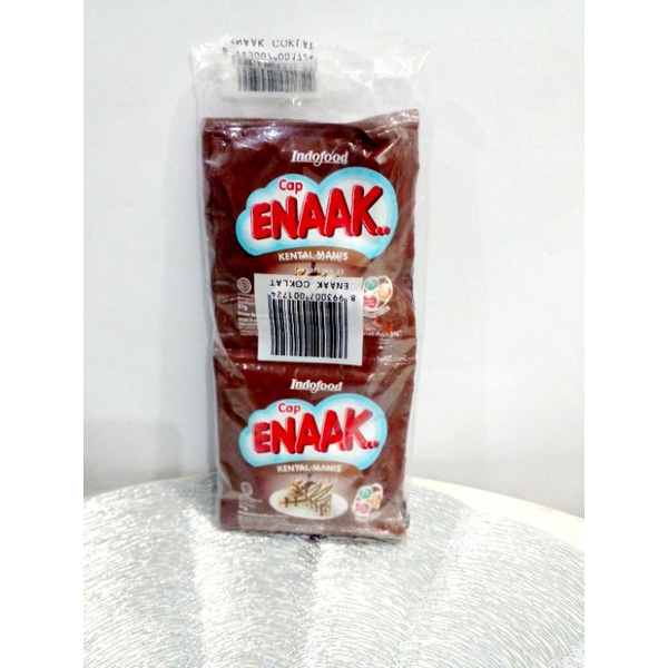 

Enaak Susu Cokat Kental manis 37gr isi 6 sacet