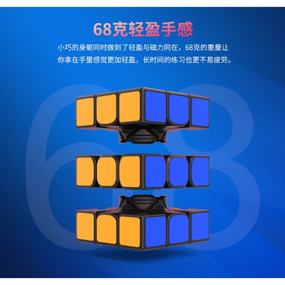 Rubik 3x3 Dayan GuHong V3 M Magnetic 3x3 Blackbase Original V3M