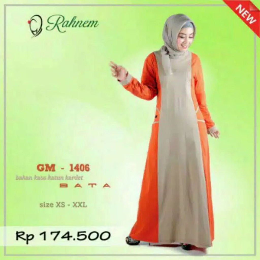 Rahnem Diskon s/d 30% - Gamis GM 1406