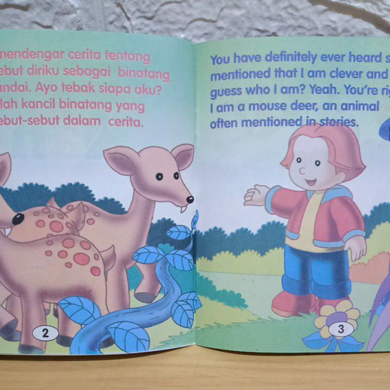 Buku Dongeng Cerita Anak Kancil/seri mengenal hewan