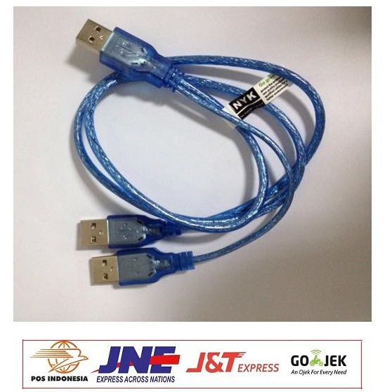 Kabel USB Male to USB Male Cabang