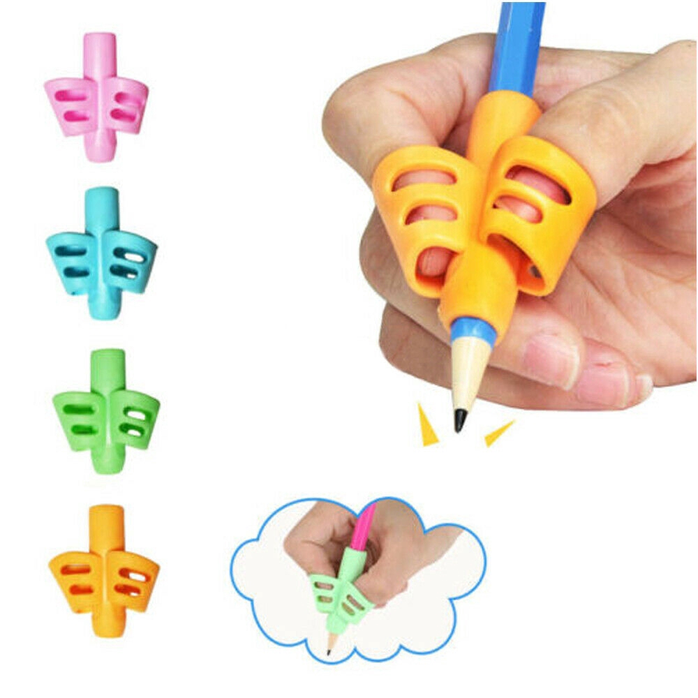 3PCS Pencil Holder Pen Writing Aid Grip Postute Correction