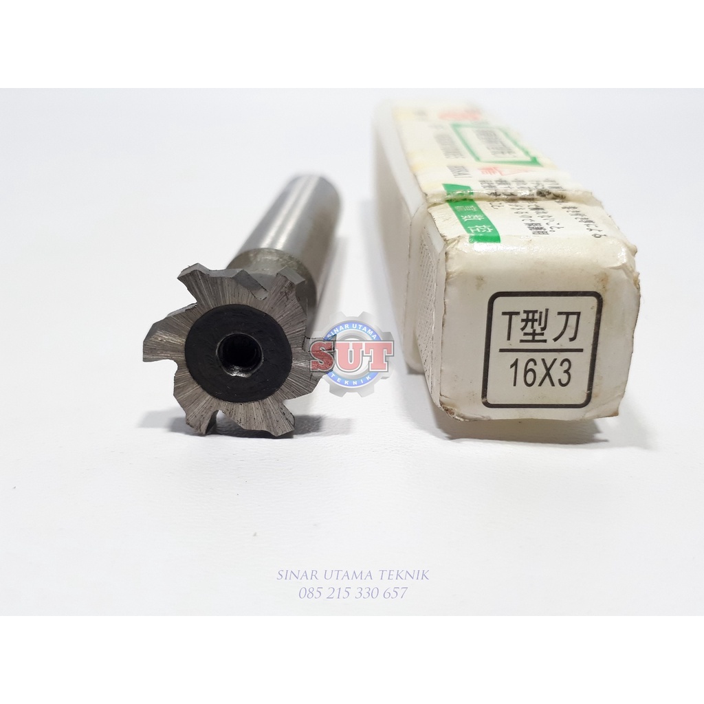 Tslot 16*3 HSS 6 Flute Cutter T 16mm T SLOT