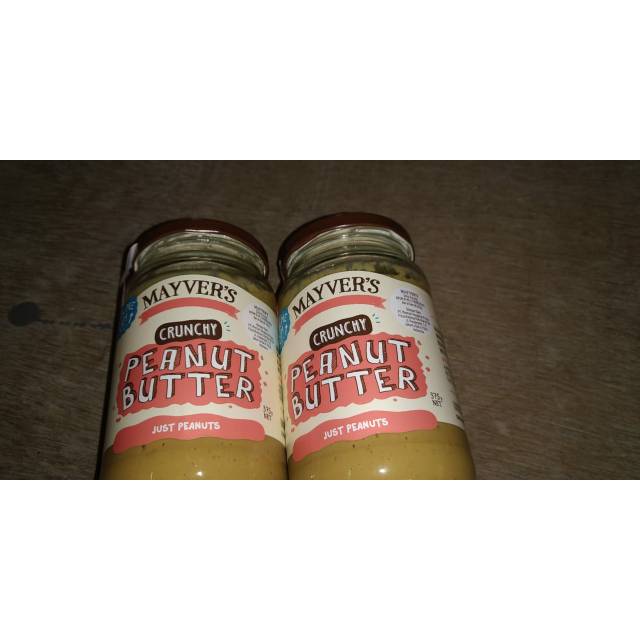 

MAYVERS CRUNCHY PEANUT BUTTER 375 gr