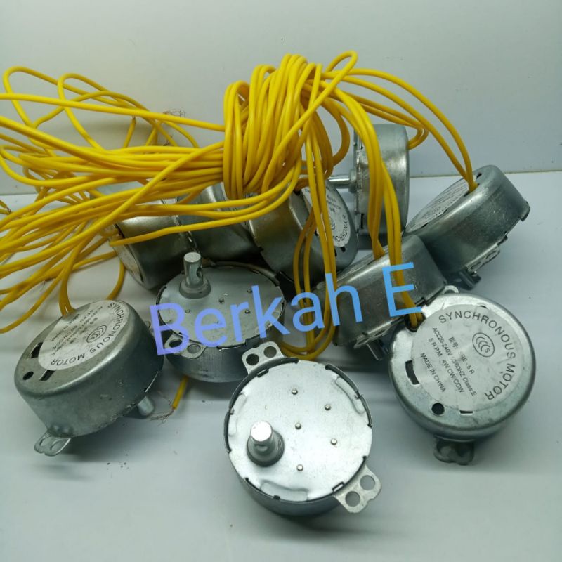 Dinamo Rotari Synchronous 5R.P.M 4Watt Puter Lambat