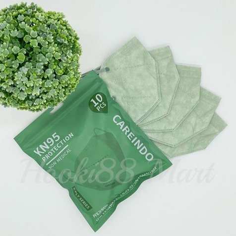 MASKER KN95 EARLOOP 6 PLY ISI 10 PCS / MASKER KN95 HIJAB 5 PLY ISI 10 PCS